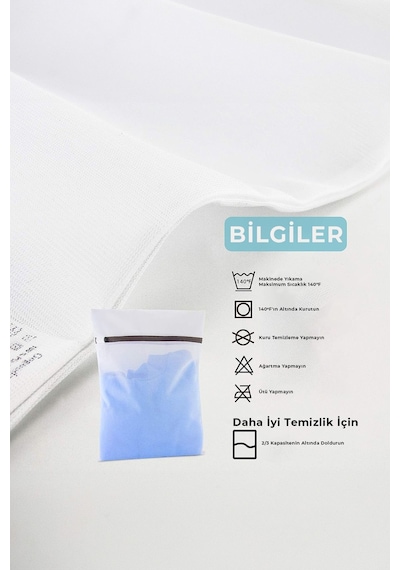 Ultra Lüks 2 Adet Fermuarlı Ayakkabı Yıkama Filesi Diğer