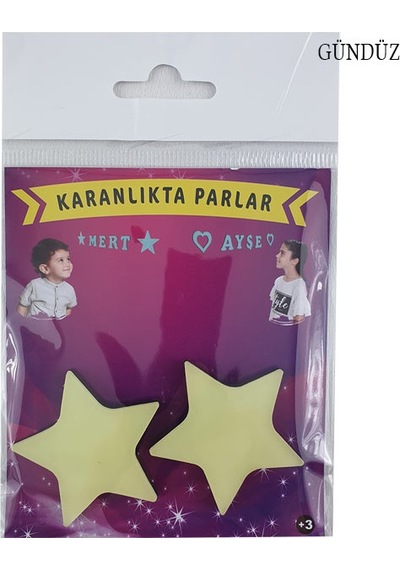 Fosforlu Yıldız 2 Adet