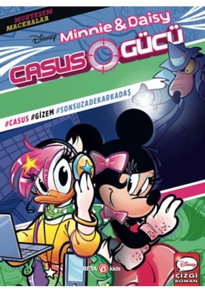 Disney Muhteşem Maceralar Minnie Ve Daisy Casus Gücü 9786052428931