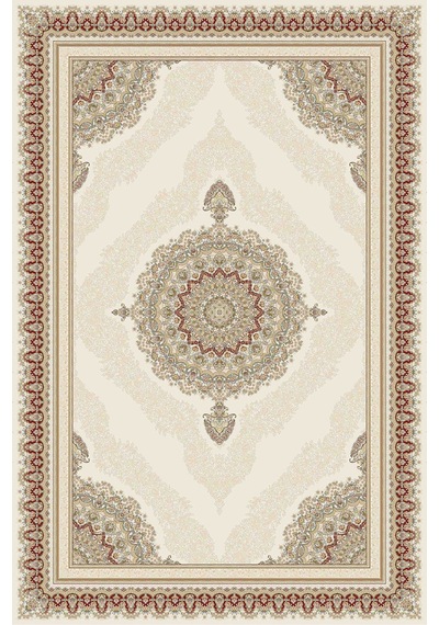 Bahariye Cevher Cv01a Bordo Halı