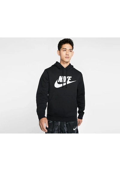 Nike Club Hoodie Bv2973-010 Erkek Sweatshirt Siyah