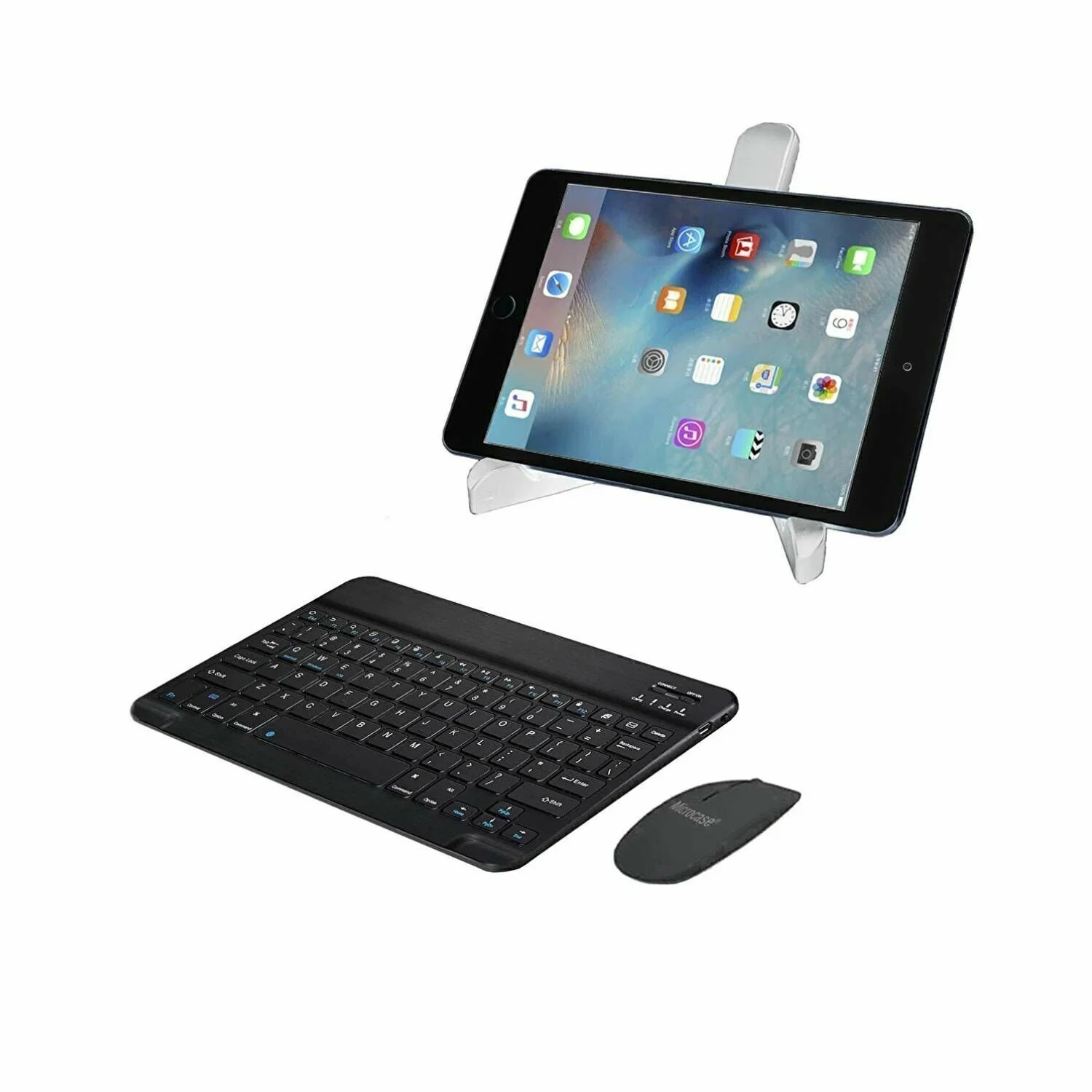 Microcase Oneplus Pad 4 13.2 İnch İle Uyumlu Bluetooth Klavye Tr Sticker + Bluetooth Mouse + Tablet Standı - Al2765 Diğer