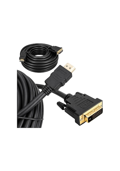Phılıps Swv7436/93 Hdmı To Dvı 24+1 Görüntü Kablosu Full Hd - 10metre 1 Adet