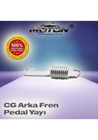 Cg Dayanıklı Arka Fren Pedal Yayı - Tüm Cg Modelleriyle Uyumlu Kuba, Mondial, Falcon, Arora
