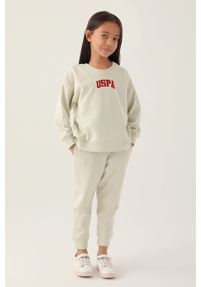 U.S. Polo Assn. U.s. Polo Assn Lisanslı Mint Kız Çocuk Pijama Takım 5274-42495 Mint