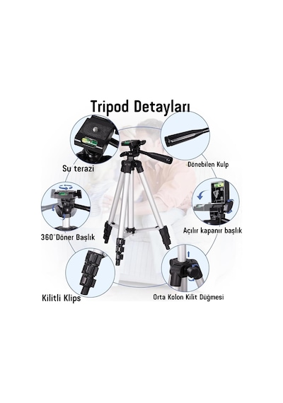 Telefon Tripodu 33-110cm Katlanabilir Tripod Telefon Tutucu, 360 Döner Başlık, Bluetooth Kumandalı Selfie Çubuğu, İos/android Uyumlu, Kamera Ve Gopro İle Kullanılabilir Belirtilmemiş Telefon Tripodu 33-110cm Katlanabilir Tripod Telefon Tutucu, 360 Döner Başlık, Bluetooth Kumandalı Selfie Çubuğu, İos/android Uyumlu, Kamera Ve Gopro İle Kullanılabilir Belirtilmemiş