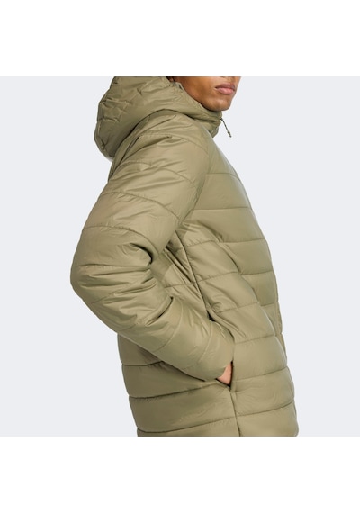 Adidas Terrex Multi Essentials Climawarm Yalıtımlı Kapüşonlu Erkek Yeşil Yürüyüş Montu Kb2186