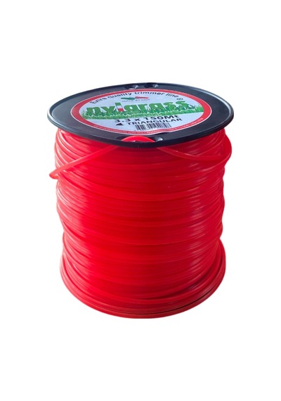 Nylgrass Misina 3.3mm 150 Mt 3 Köşe Kırmızı
