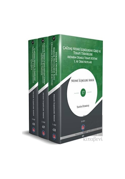 Aktarım Odaklı Terapi Eğitimi Ders Notları Seti - 3 Kitap Takım - Tahir Özakkaş - Psikoterapi Enstitüsü