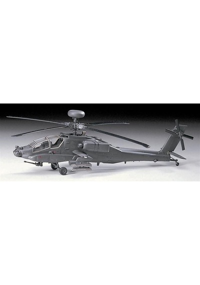 Hasegawa E6 536 1/72 Ölçek, Ah-64 Apache Longbow, Askeri Helikopter Plastik Model Kiti
