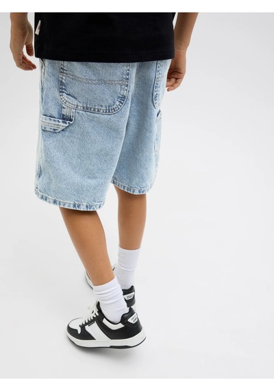 Jack & Jones Jack&jones Jjıtony Jjcarpenter Erkek Çocuk Denim Şort 12277786 Mavi