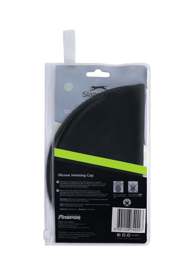 Slazenger Sn00 PVC Zipper Bag Unisex  Siyah Bone
