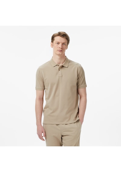 Nautica Erkek Bej Regular Fit Polo Yaka T-shirtdüzk65000t