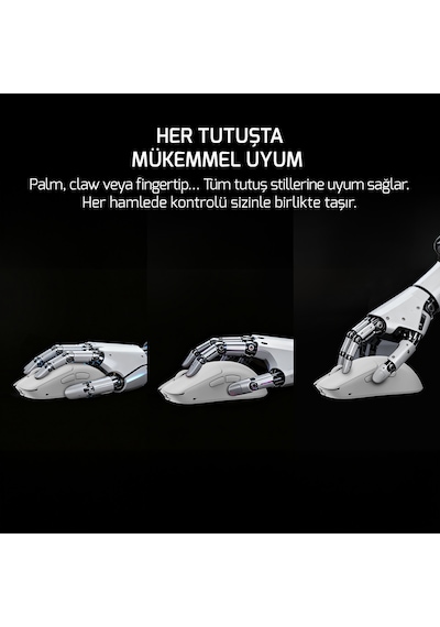 Gamepower Radus 12.000dpı Triple Mode Kablolu/bluetooth/2.4g Gaming Mouse -