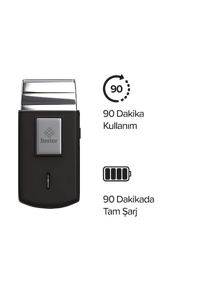 Bester SV7700 Seyahat Tipi Tıraş Makinesi