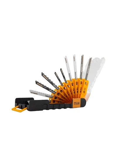Rts2 Dekupaj Testere Bıçağı Seti, Ahşap/metal İçin, 10 Parça Rotor
