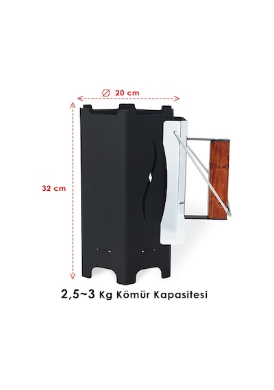 Grillmate Tutuşturma Bacası Grillmate Tutuşturma Bacası