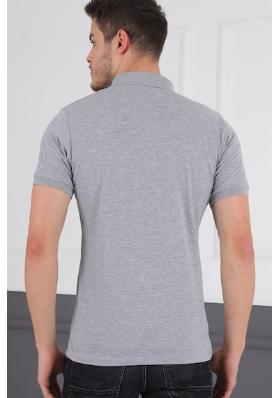 T8581 Dewberry Erkek T-shırt-gri Gri