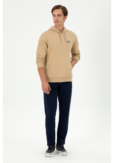 U.s. Polo Assn. Erkek Kum Sweatshirt 50293442-vr085 Kum