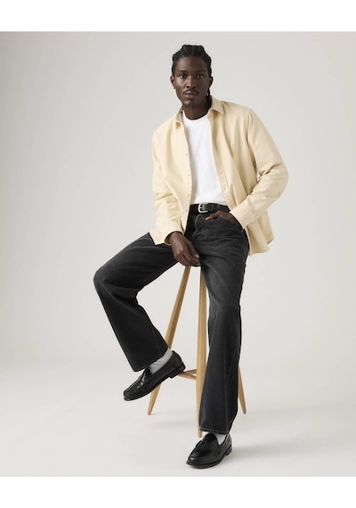 Levi's 501 Loose Bıg Wheels Erkek Siyah Jean Kot Pantolon 0057u-0005-14242