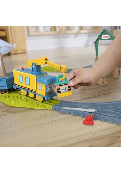 Thomas Ve Arkadaşları Motorlu Tren Seti Friends At Work Hgy78-jcy75
