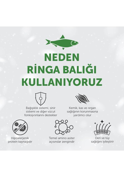 Nature S Protection Superior Care Beyaz Tüylü Köpekler İçin Ringa Balıklı Bağışıklık Destekli Köpek Ödülü 150g