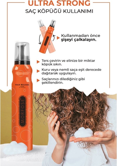 Ultra Strong Saç Köpüğü 200 Ml