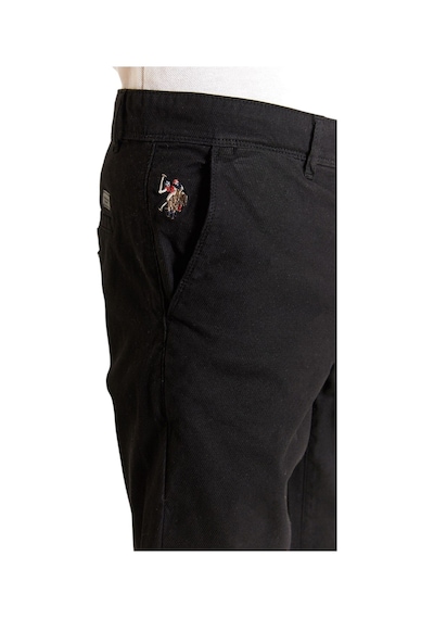 U.S. Polo Assn. Erkek Siyah Pantolon Siyah
