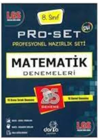 Dorya Yayınları 8.Sınıf 25 Matamatik Denemeleri