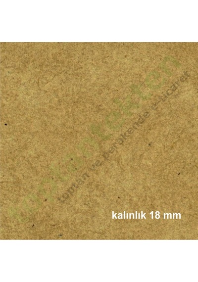 Kontreko Ham Mdf 18 Mm Kalınlık