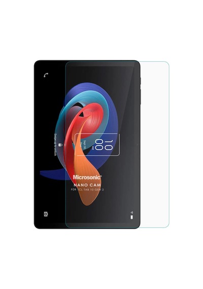 Tcl Tab 10 Gen 2 Nano Glass Cam Ekran Koruyucu Tab 10 Gen 2 İle Uyumlu Ekran Koruyucu - Şeffaf