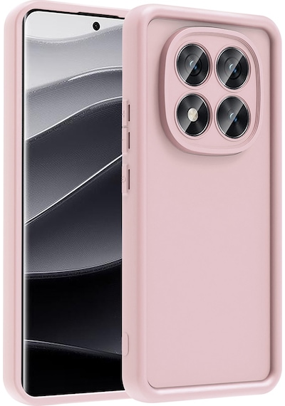 Xiaomi Poco X7 Kılıf Kamera Korumalı Ananas Kılıf Pembe