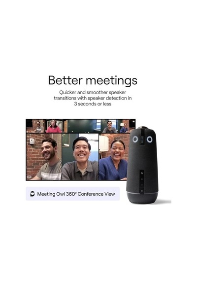 Owl Labs Meeting Owl 4 Plus 360 Akıllı Video Konferans Kamerası Araç İçi Kameralar