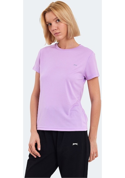 Slazenger Racıng Kadın Tişört Lila