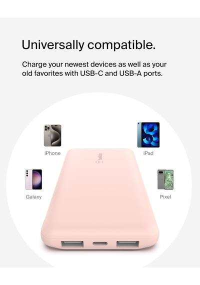 Belkin Batterie Externe 10k - Rosebatterie Externe 10k Gül Diğer