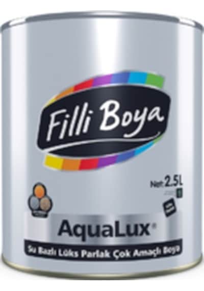 Filli Boya Aqualux Su Bazlı Lüks Parlak Çok Amaçlı Boya 2,5 Lt 2,5 L
