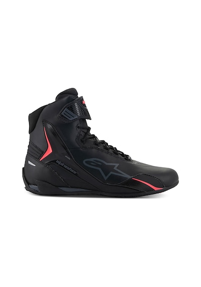 Alpinestars Stella Faster-4 Korumalı Kadın Motosiklet Botu Siyah Pembe Çok Renkli