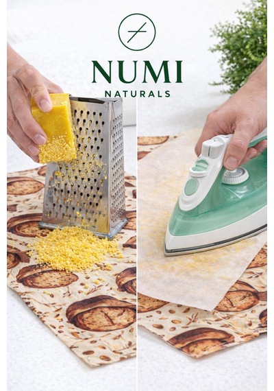 Balmumu Bez Yenileme Kiti Balmumu Blok + Doğal Kumaş Yenileme Seti Natural