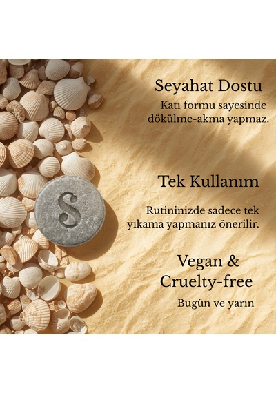 Sipea Fresh Balance Yağlı Saçlar İçin Katı Şampuan/kadın-erkek Şampuan