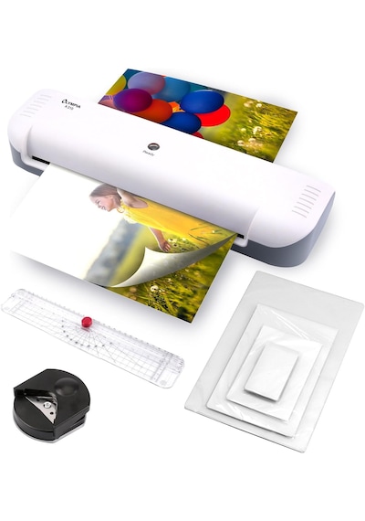 A 210 Set 4 İn 1 Trend Laminasyon Makinesi Ve 15 Adet Pvc Film