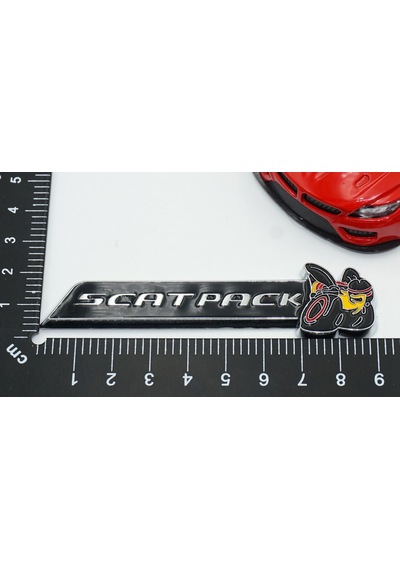 Ford Scatpack Ram Challenger Rt Srt Charger Bagaj Metal Yazı Logo