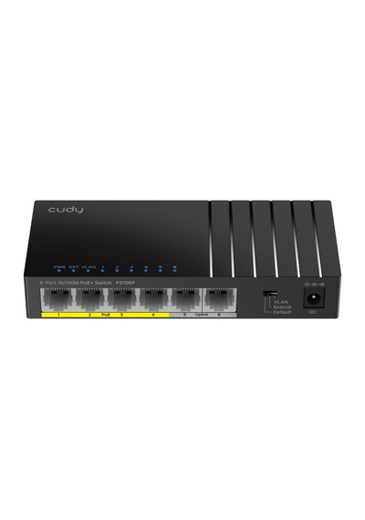 Cudy Fs106p - 6-port 10/100m Poe+ Switch 36w
