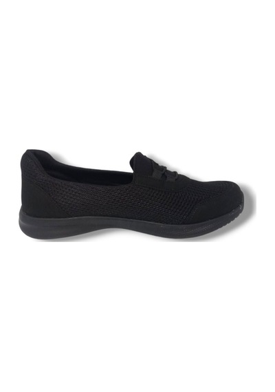 Black Sea 575-25 Anorak Slip On Anatomik Kadın Sneaker Siyah