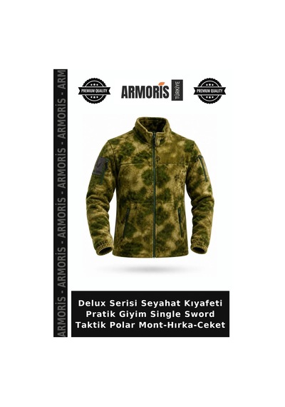 Armoris Delux Serisi Seyahat Kıyafeti Pratik Giyim Single Sword Taktik Polar Mont-hırka-ceket Çok Renkli