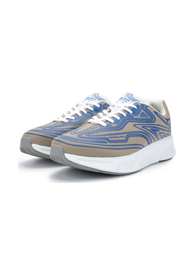 Fessura Erkek Tekstil Toprak Sneakers & Spor Ayakkabı 1001 Rex001 Erk Ayk Y24 Land/ınk Çok Renkli