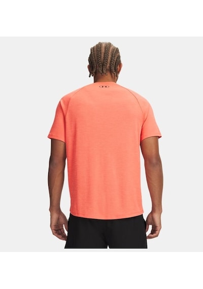 Under Armour Tech Textured Ss Erkek T-shirt 1382796-690 Kırmızı