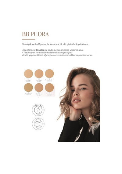 Farmasi BB Pudra 02 Warm Light 12 G