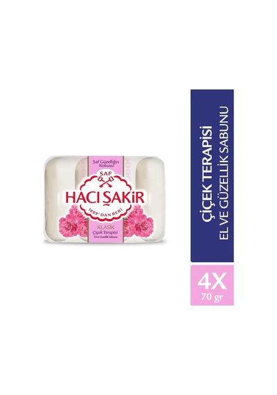 Klasik Çiçek Terapisi El Ve Güzellik Sabunu 4x70 Gr 1 Paket Diğer