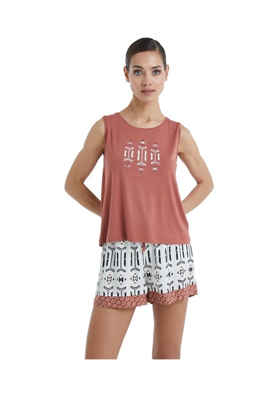Blackspade Kadın Şort 51385 - Baskılı Çok Renkli