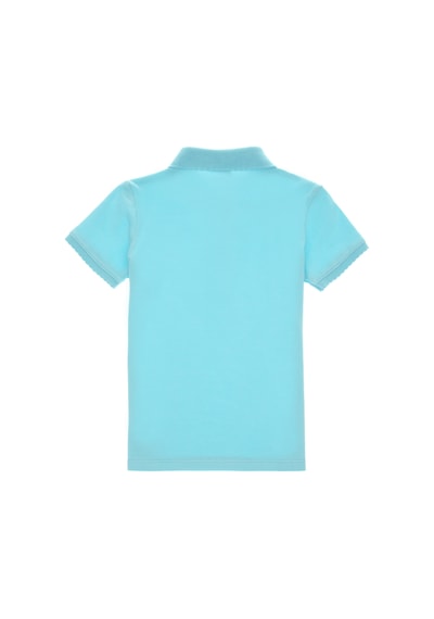 U.S. Polo Assn.  Kız Çocuk Aqua Polo Yaka Basic Tişört 50306036-VR007